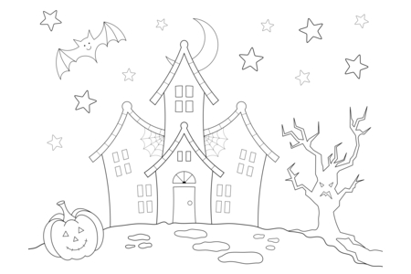 Coloriage Halloween26 – 10doigts.fr