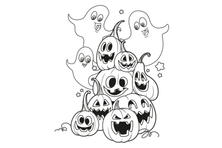 Coloriage Halloween32 – 10doigts.fr