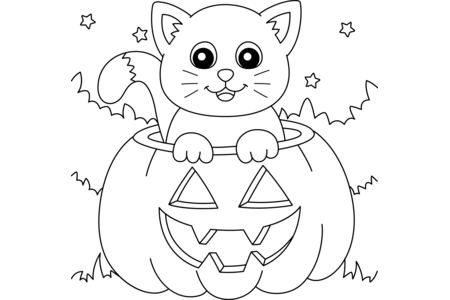 Coloriage Halloween33 – 10doigts.fr