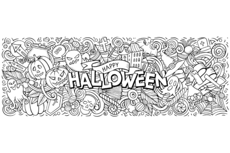 Coloriage Halloween42 – 10doigts.fr