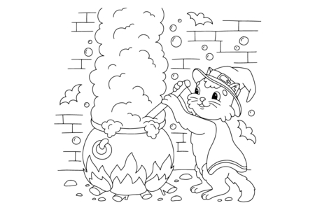 Coloriage Halloween43 – 10doigts.fr
