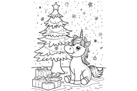 Coloriage Noel 50 – 10doigts.fr