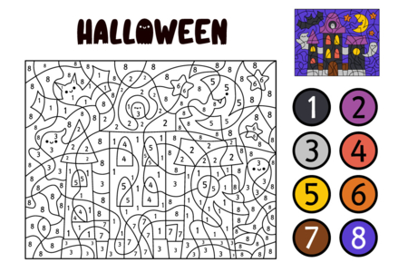 Coloriage Halloween53 – 10doigts.fr
