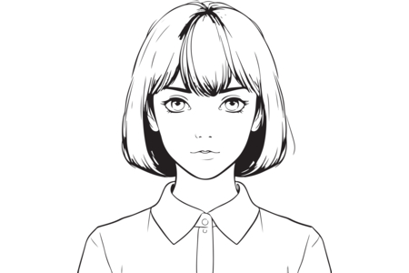 Coloriage Manga 18 – 10doigts.fr
