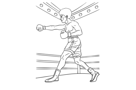Coloriage JO-Sport-10 – 10doigts.fr