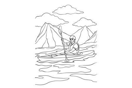 Coloriage JO-Sport-24 – 10doigts.fr