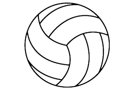 Coloriage Sport ballon 02 – 10doigts.fr