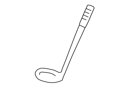 Coloriage Sport golf 02 – 10doigts.fr