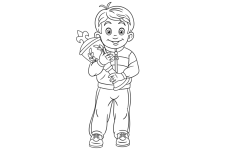 Coloriage Sport10 – 10doigts.fr