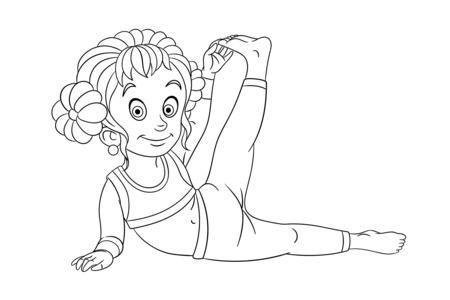 Coloriage Sport15 – 10doigts.fr