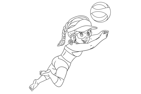 Coloriage Sport18 – 10doigts.fr