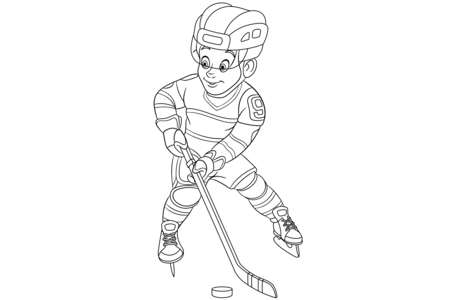 Coloriage Sport23 – 10doigts.fr