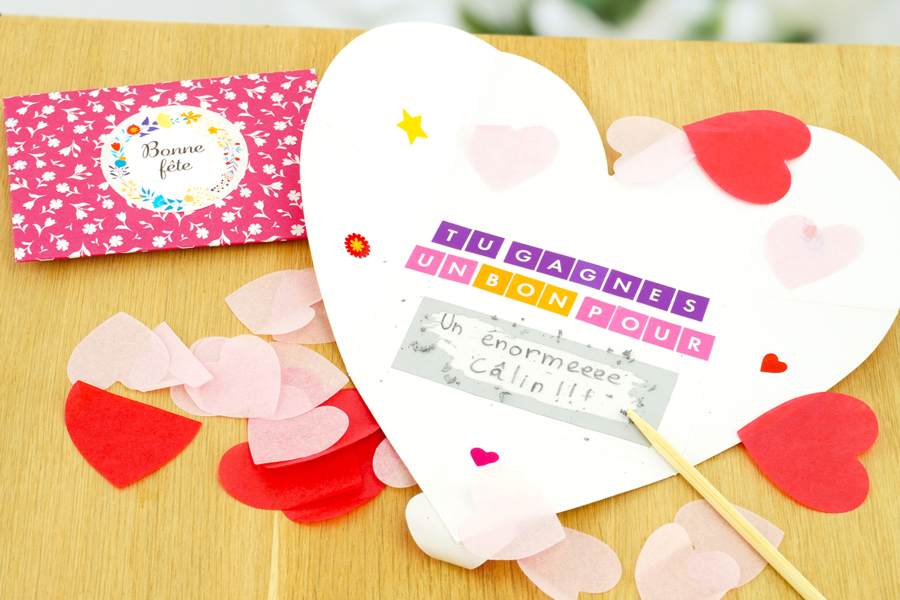 7 Pièces Grand Autocollant à Gratter Or Argent Rose - Cartes De Récompense DIY Pour Mariages, Anniversaires Et Fêtes