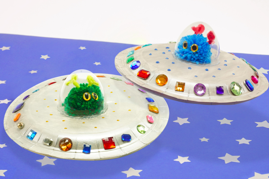 Jeu De Lancer Et Capture De Soucoupes Volantes - 2 Lanceurs + 24 Disques - Pour Enfants à Partir De 3 Ans, Extérieur
