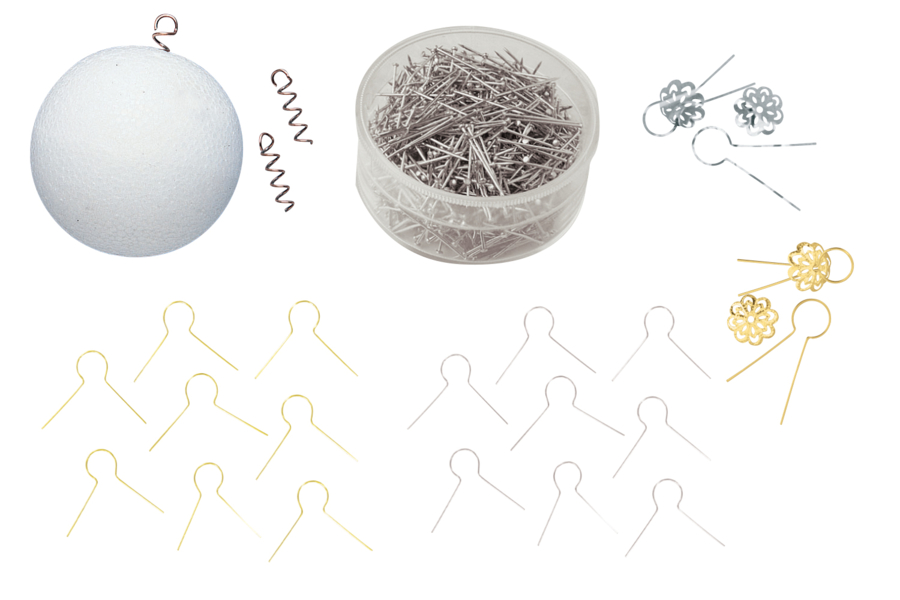Lot De 1000 Attaches En Laiton Blanc - Tête Ronde 4.5 Mm, Tige 8 Mm, Pour Scrapbooking, Cartes, DIY