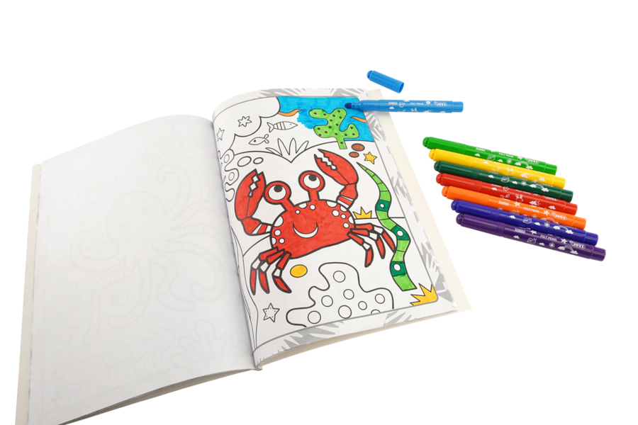 Livre De Coloriage Par Numéros – 28 X 21,6 Cm, 350 G, Anti-Stress Créatif Pour Adultes Et Enfants
