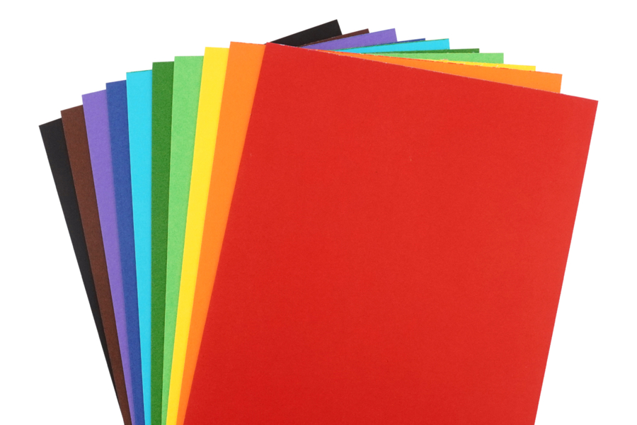 Papier épais Multicolore Format A4 20 Feuilles Papiers Format A4 