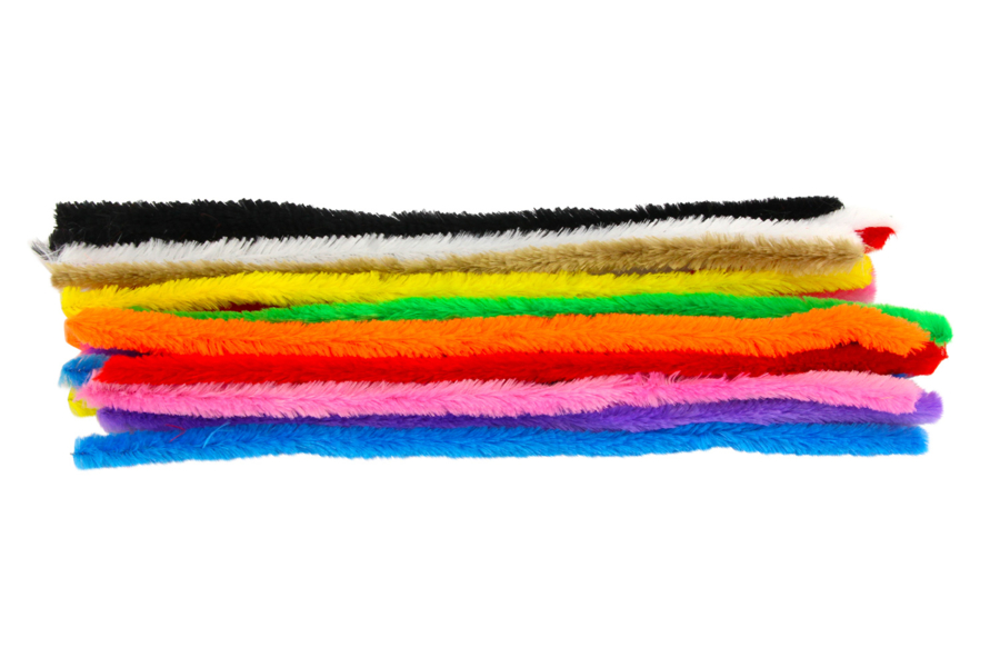 Kit Créatif 400 Fils Chenille + 150 Pompons - 17 Couleurs, 30cm, Paillettes Et Macarons, DIY Noël Décoration