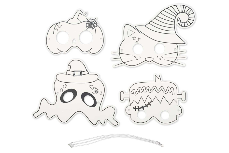 Masques Colorier Halloween 4 Motifs Masques Cr atifs Enfants masques-colorier-halloween-4-motifs-masques-cr-atifs-enfants