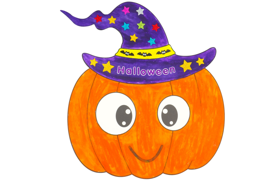 Nora Fleming Double citrouille en céramique peinte à la main pour Halloween et Thanksgiving Minis d'automne pour la maison et le bureau