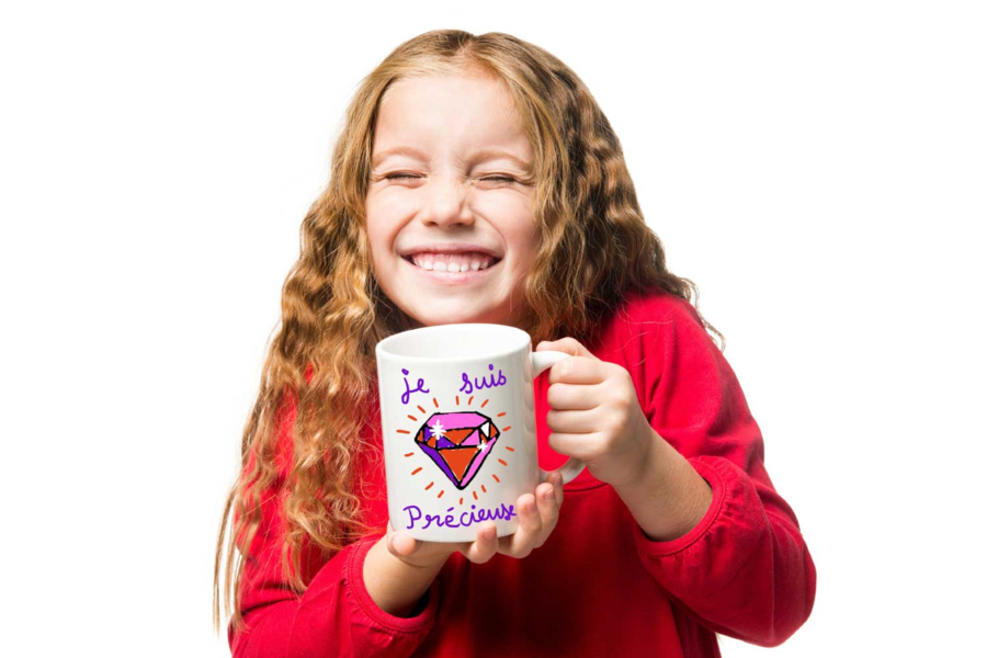 Mug Blanc En Céramique Décoré Main Coon - Neuf Dans Son Emballage - Fabriqué En France
