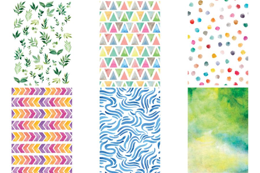 Whaline Lot De 24 Feuilles De Papier à Motif De Noël Pour Scrapbooking - Rouge Et Vert - Papier Décoratif Double Face Pour La Fabrication De Cartes Et La Décoration D'album Photo