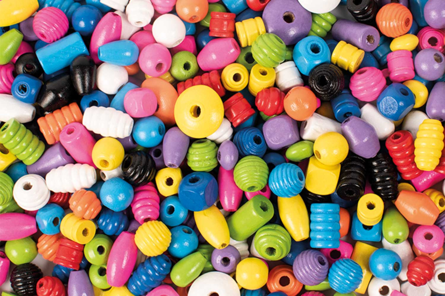 Perles de bubblegum 20mm - France