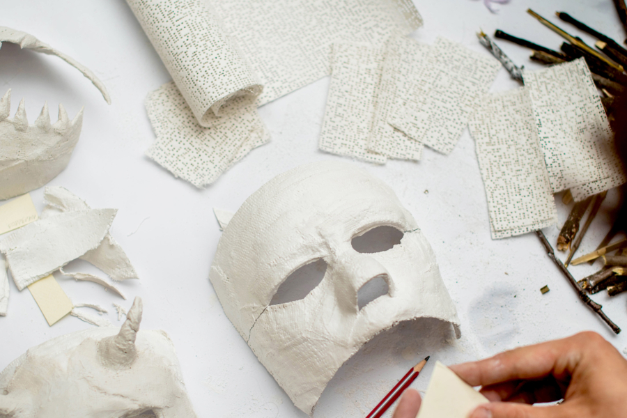 Comment Faire Un Personnage En Bandes De Platre Video Bandes plâtrées blanches - Plâtre