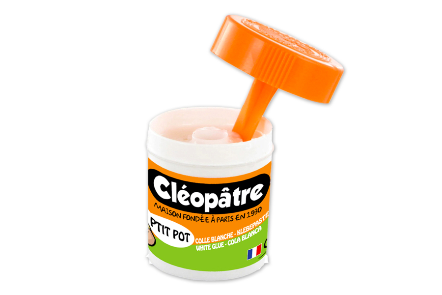 Le Petit Pot De Colle Cl op tre Colles Scolaires B ton Blanche 
