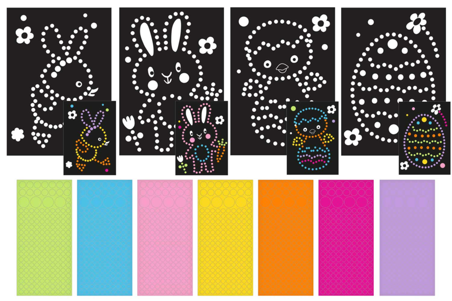 Papier De Soie Déchiré Printemps - Lot De 4 Couleurs Pour Loisirs Créatifs Et Pâques
