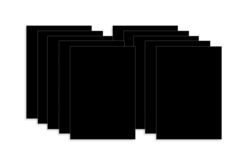 Cartons noirs 50 x 70 cm - 10 pièces - Papiers épais et cartons – 10doigts.fr - 2