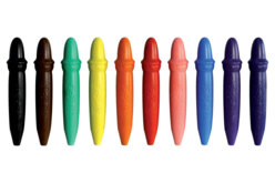 Crayons cire Giotto Bé-bé - 10 pièces - Crayons cire – 10doigts.fr - 2