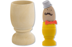 Coquetier en bois - Objets bois pour la cuisine – 10doigts.fr