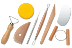 Set de 8 outils modelage poterie
