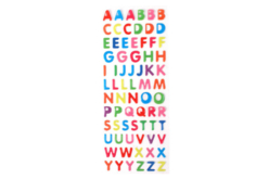 Stickers alphabet en epoxy