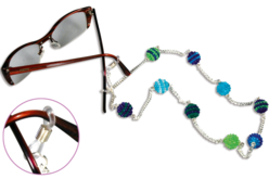 Attaches pour chaine de lunettes - 10 pièces - Chaînes bijoux – 10doigts.fr - 2