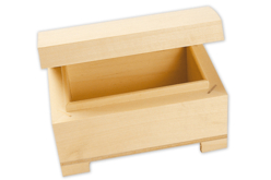 Coffret corsaire en bois - 12 x 7.5 cm - Boîtes en bois – 10doigts.fr