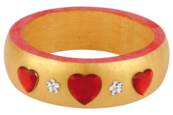 Bracelet en bois - Bijoux, bracelets, colliers – 10doigts.fr - 2