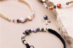Perles d'eau douce colorées - Perles Heishi et coquillages – 10doigts.fr - 2