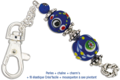 Mousquetons argentés - 4 pièces - Porte-clés pour bijoux – 10doigts.fr - 2