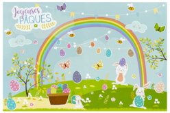 Gommettes de Pâques + décor - Kits créatifs gommettes – 10doigts.fr