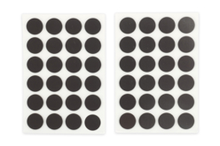 aimants adhésifs Ø 1,3 cm - Aimants - Magnets - 10doigts.fr
