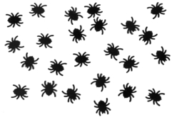 Mini araignées à coller - 500 pièces - Accessoires d'Halloween – 10doigts.fr - 2