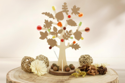 Arbre porte-bijoux en bois - 18 cm - Idées cadeaux pour maman – 10doigts.fr - 2