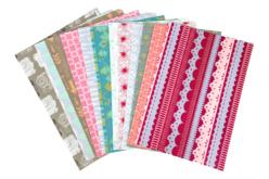 assortiment papiers gluepatch - Papiers Vernis-collage - 10doigts.fr - 2