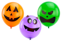 Ballons d’Halloween à décorer - 20 pièces - Ballons d'halloween – 10doigts.fr - 2