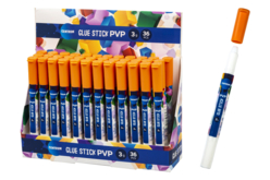 bâton de colle blanche stylo école - Colles scolaires - 10doigts.fr