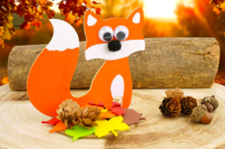 Bernard le renard - Animaux en bois - 10doigts.fr