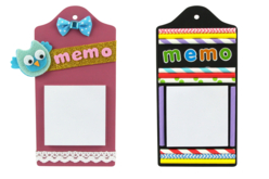 Kit 6 mémos : planchettes + blocs-notes - Mémos et magnets – 10doigts.fr - 2
