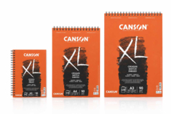 Bloc spirale Canson XL Croquis (A5, A4 ou A3) - Papiers dessin - 10doigts.fr